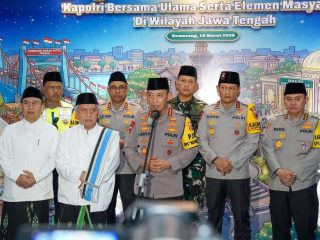 Safari Ramadan Kapolri di Jateng Pererat Silaturahmi Ulama dan Tokoh Masyarakat, Ajak Bersinergi Jaga Kondusifitas