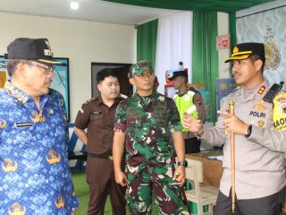 Dandim 0714/Salatiga Bersama Forkopimda Pantau Kesiapan Pos Pengamanan Lebaran 2026