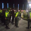 Koramil 13/Bawen dan Polres Semarang Laksanakan Apel Malam dan Pengamanan di Rest Area 439A Lemah Ireng pada Hari Kedua Lebaran