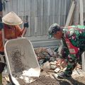Babinsa Tambakboyo Koramil 09/Ambarawa Bantu Pembangunan KDKMP