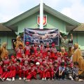 Tanamkan Nilai Kebangsaan Sejak Dini, Anak-anak KB RA Yaa Bunayya Kunjungi Kodim 0714/Salatiga