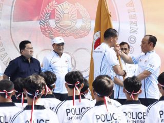 Semarak Hari Bhayangkara ke-80, Dankorbrimob Polri Hadiri Olahraga Bersama dan Pembukaan Pekan Olahraga Polri