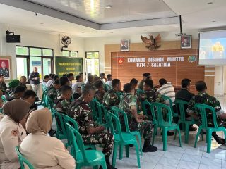 GEGAP GEMPITA NOBAR TNI & PURNA PASKIBRAKA INDONESIA KOTA SALATIGA, SEMANGATKAN KEBERSAMAAN DUKUNG PIALA DUNIA 2026