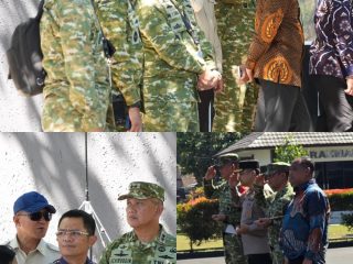 Kogasgabpad Kodam IV/Diponegoro Sukses Kawal Kunjungan Presiden RI dan PM India di Candi Prambanan