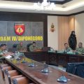 Pangdam IV/Diponegoro Bersama Jajaran TNI AD Bahas Percepatan Pembangunan KDKMP