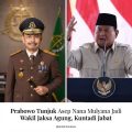 Prabowo Resmi Tunjuk Asep Nana Mulyana Sebagai Wakil Jaksa Agung, Kuntadi Jabat Jampidsus