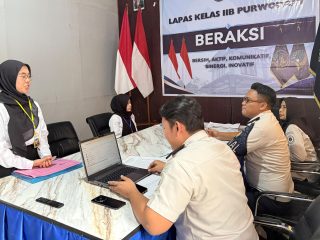 Sukseskan Program Magang Nasional, Lapas Purwodadi Gelar Seleksi Secara Transparan dan Profesional
