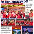 Semarak HUT RI ke-81 dan HUT ke-24 PKL Setia Kawan Pasaraya Satu Salatiga, Pedagang Kompak dan Penuh Keceriaan
