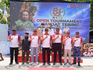 Pangdam IV/Diponegoro Tutup Open Tournament Panjat Tebing Piala Panglima TNI 2026 di Yogyakarta