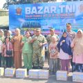 Kodim 0714/Salatiga Gelar Bazar Murah dan Bhakti Sosial Sambut HUT ke-81 TNI