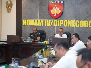 Irdam IV/Diponegoro Pimpin Entry Meeting BPK RI Terkait Binter Yonif TP