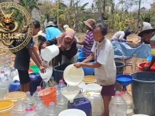 Gerak Cepat Yakuza Maneges Salatiga-Semarang Salurkan Air Bersih untuk Warga Dusun Tempuran