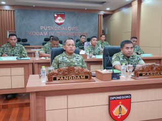 Pangdam IV/Diponegoro Ikuti Evaluasi KDKMP, Kawal Program untuk Kemandirian Ekonomi Desa