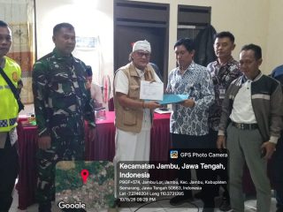 Ahmad Nasikun, BSc., SH Resmi Maju sebagai Calon Kepala Desa Jambu, Usung Gagasan “Jambu ASATU”
